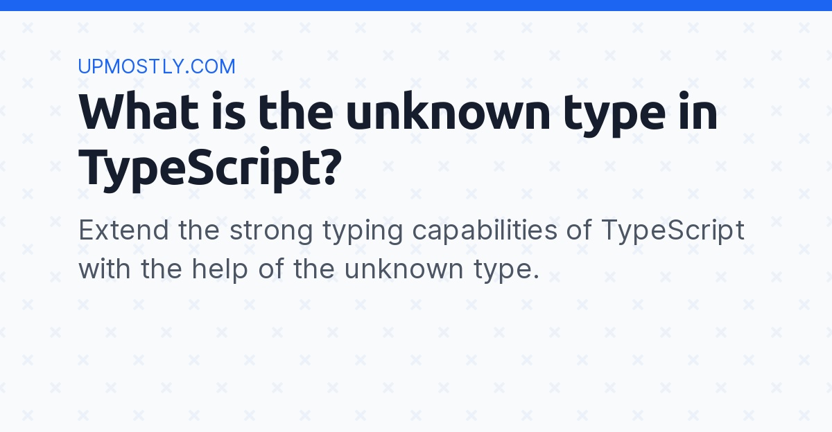 Typescript Unknown Type Check